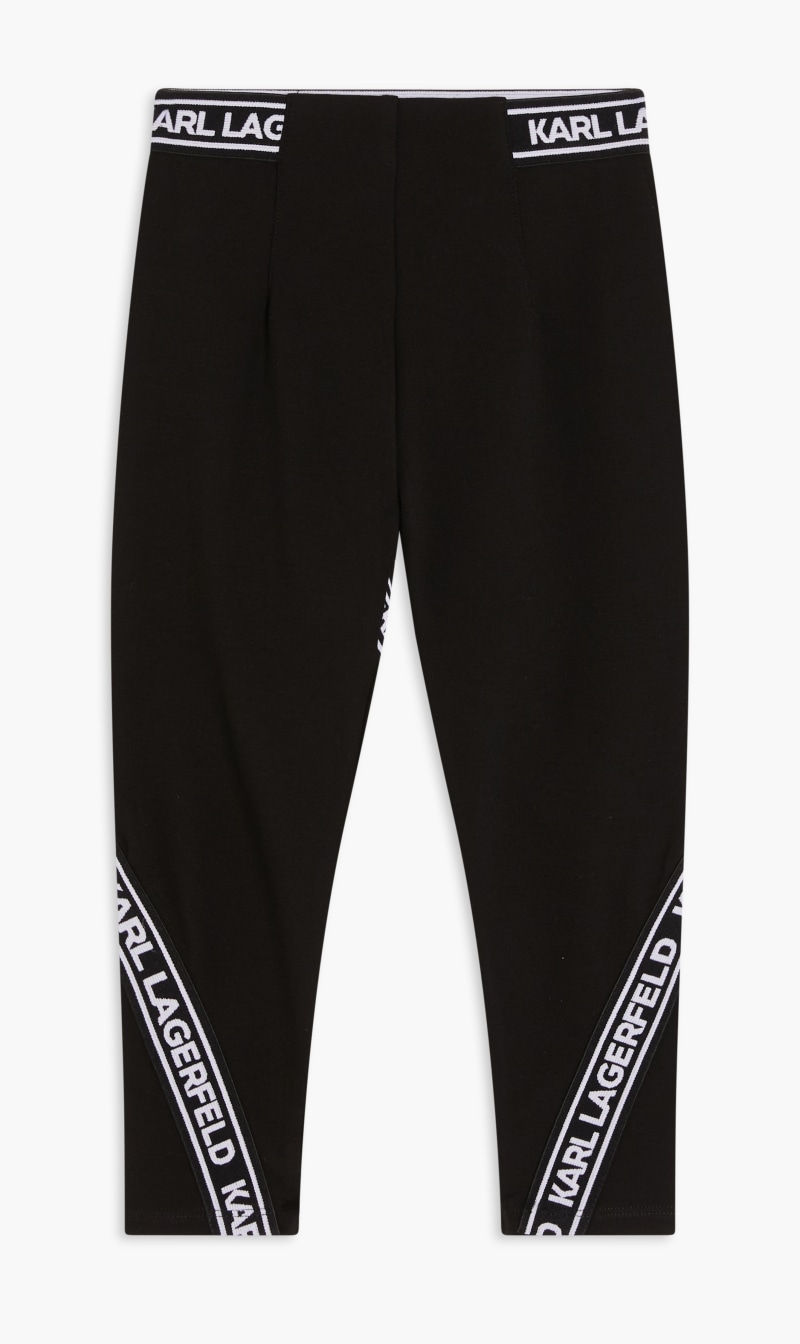 

Karl Lagerfeld Black Modern Fit Leggings for Girls | The Deal Outlet