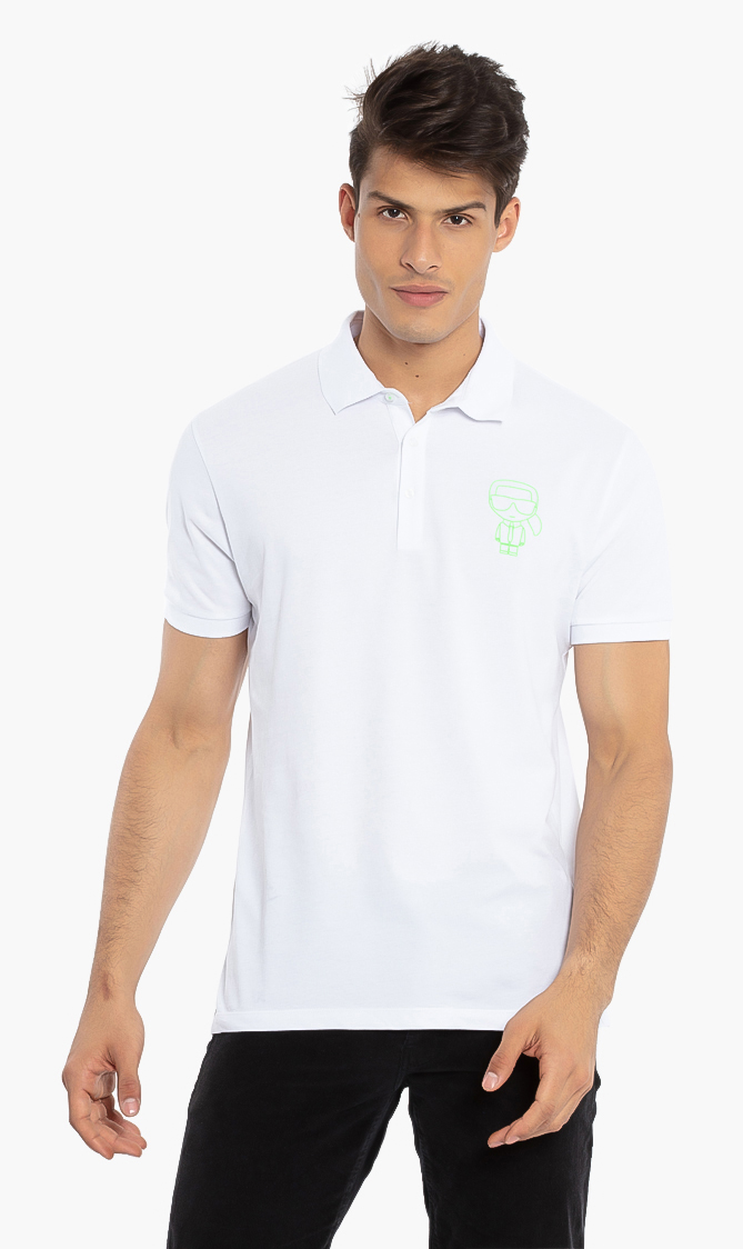

Karl Lagerfeld Iconic Logo Polo Shirt