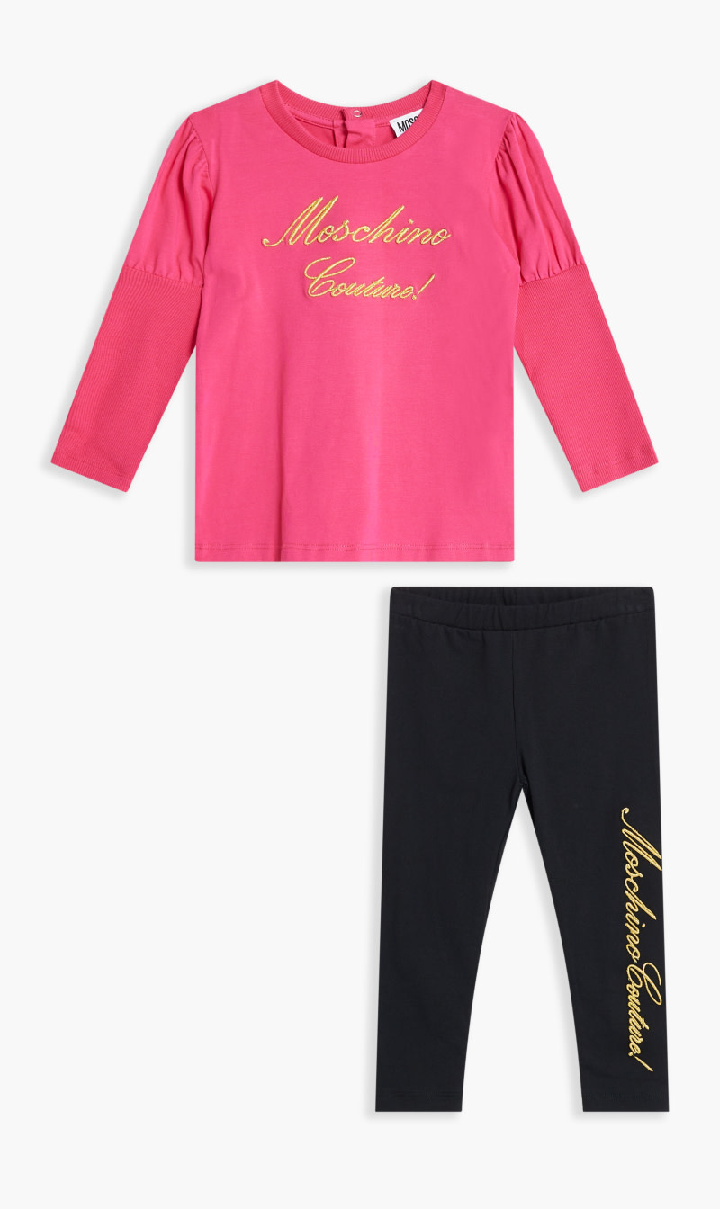 

Moschino Multi-color T-shirt+leggings for Kids | The Deal Outlet