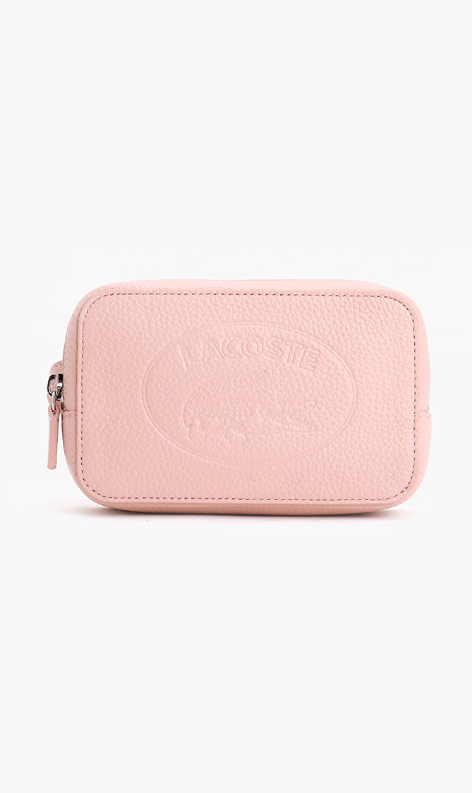 

Flat Grain Leather Waistbag, Pink