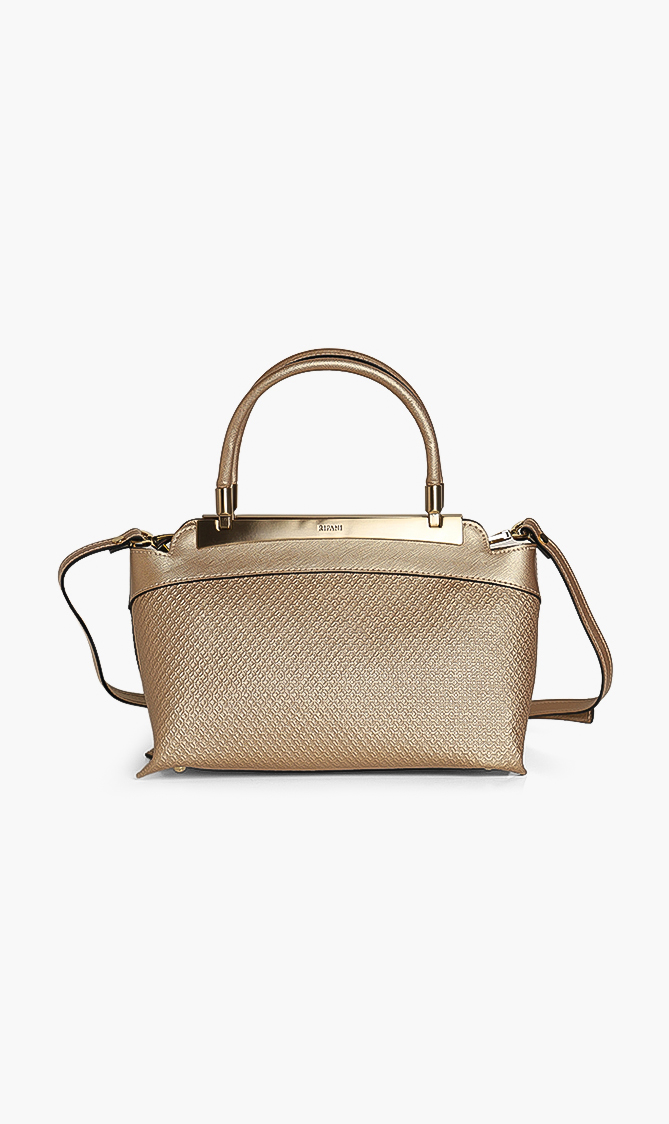

Ripani Classic Small Leather Handbag