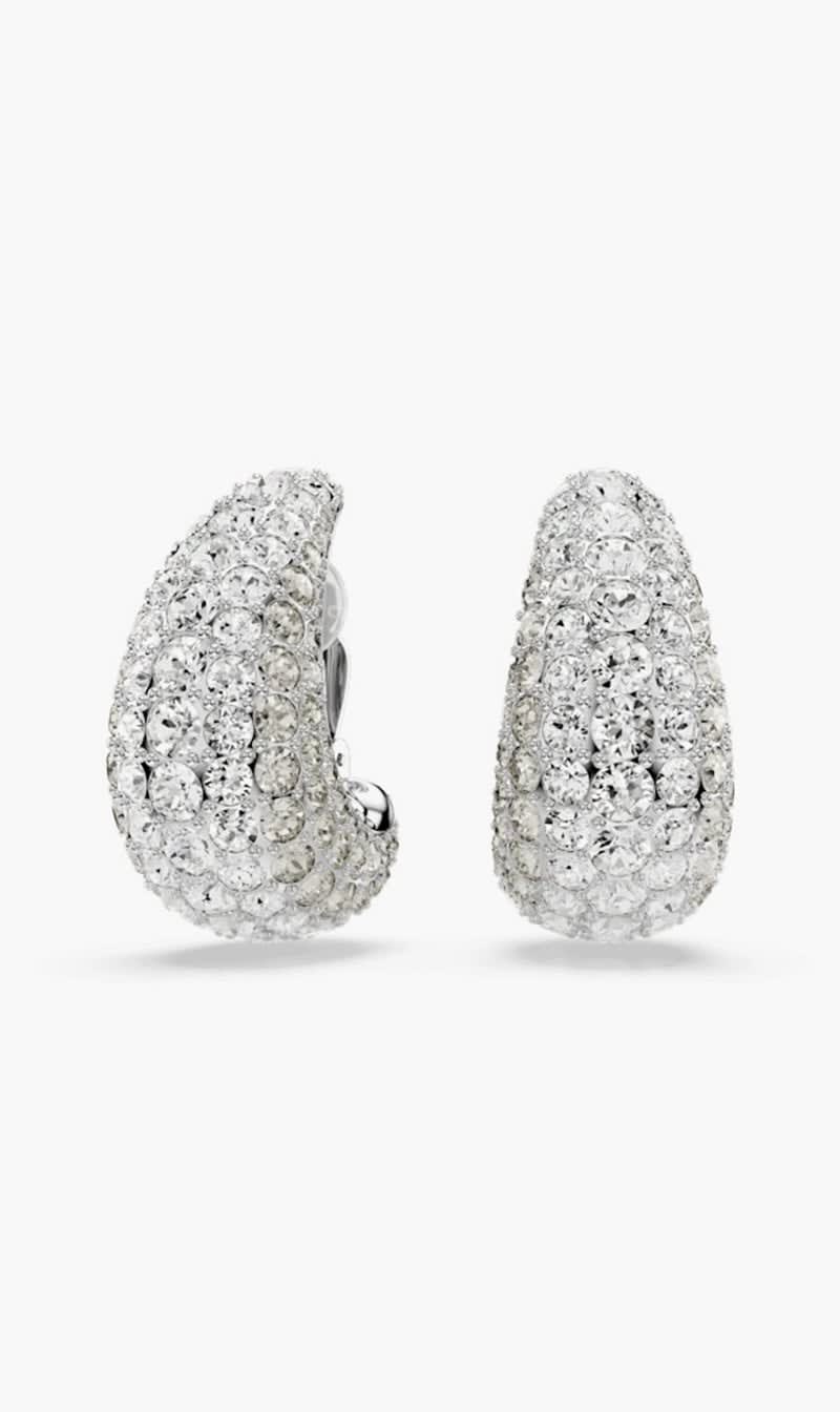 

Swarovski Silver Sublima Drop Earrings for Women | The Deal Outlet