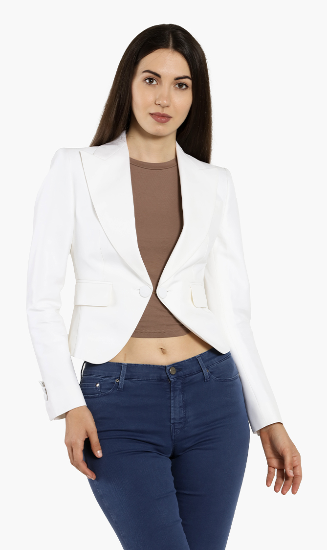 

Dsquared2 Plain Peak Collar Blazer