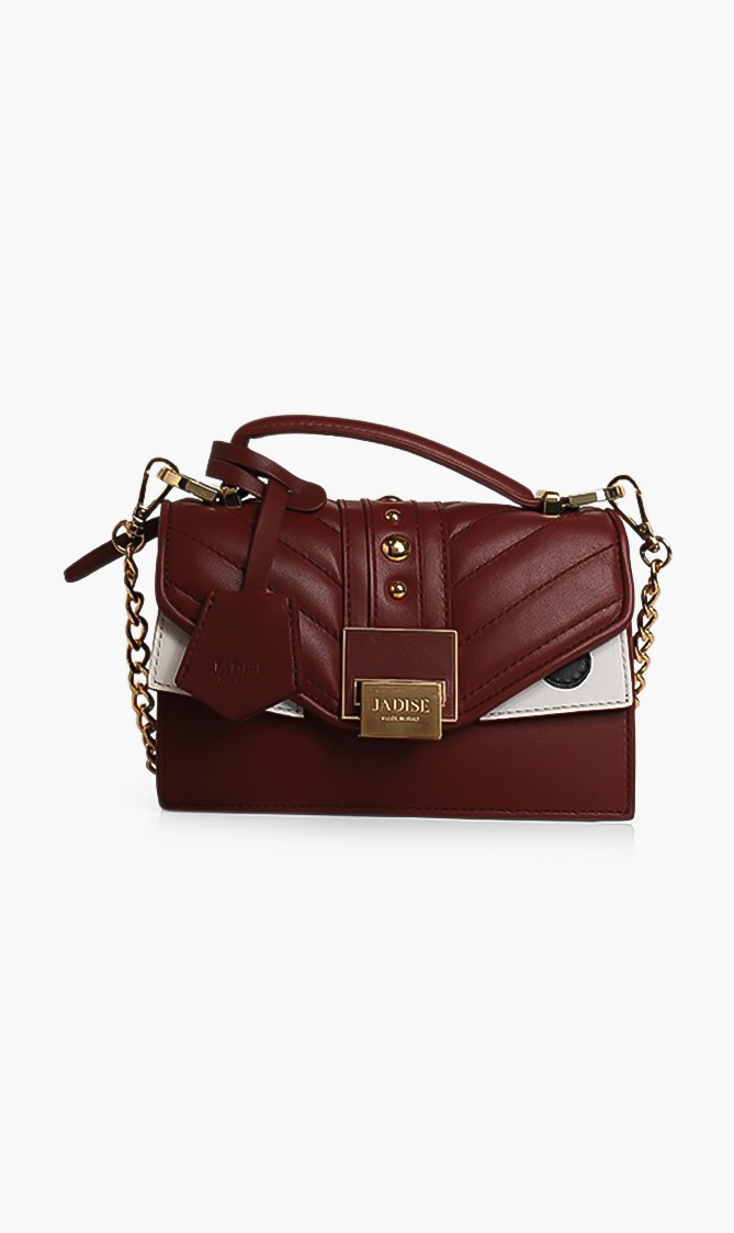 

Jadise Leather Crossbody Bag