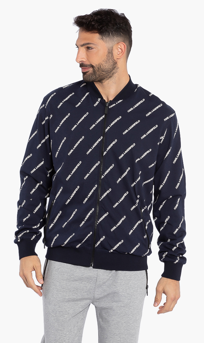 

Karl Lagerfeld Reversible Bomber Jacket