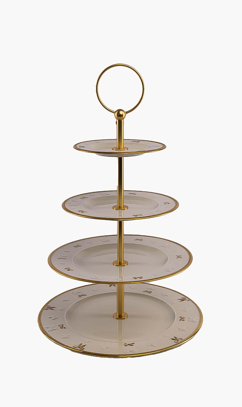 

Villari Butterfly 4-tier Cake Stand
