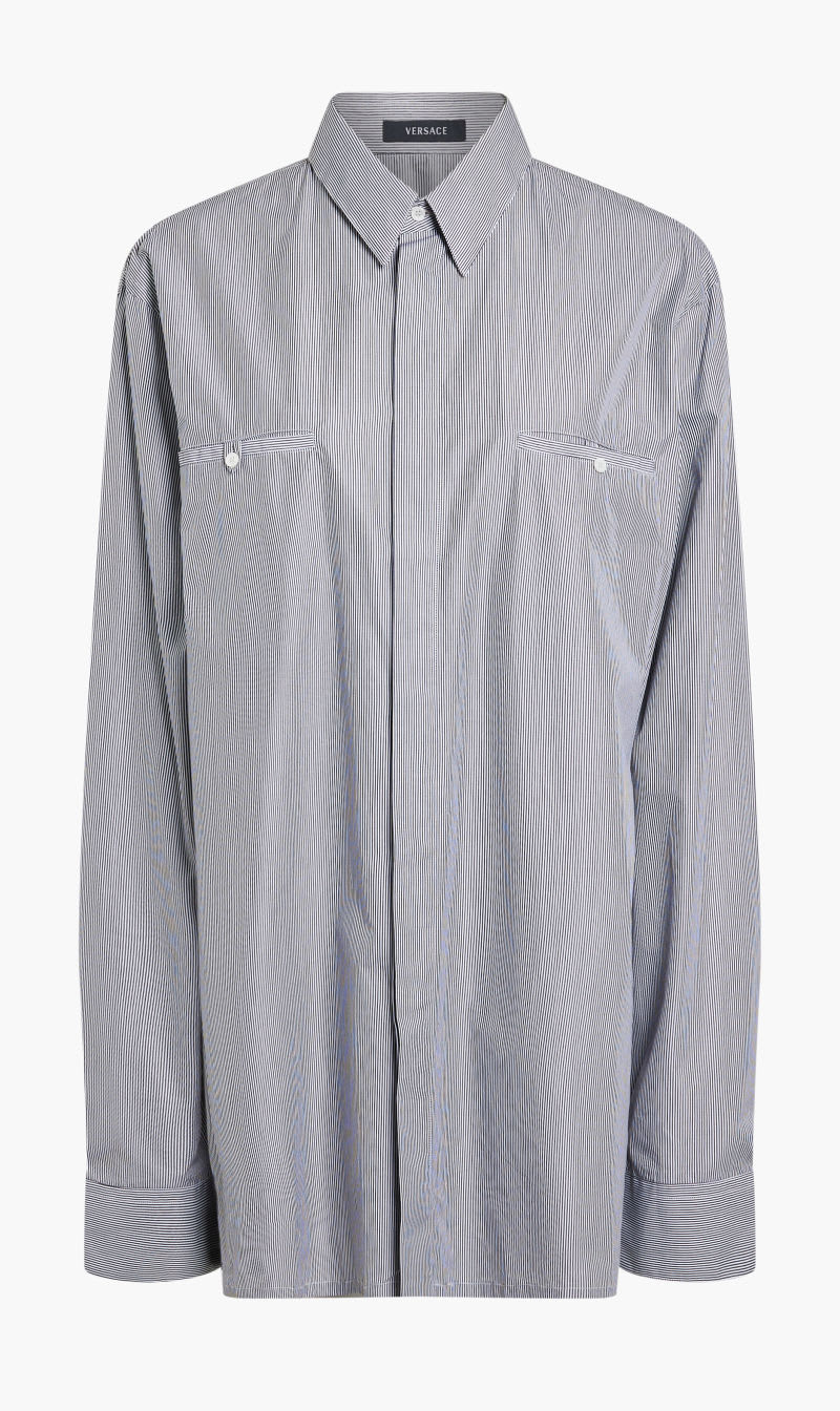 

Versace Grey Long Shirt for Women | The Deal Outlet