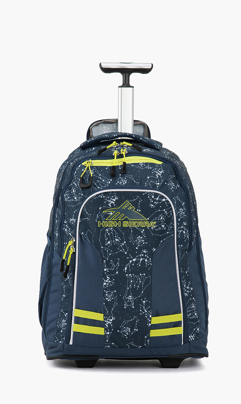 

Space Creatures Wheeled Backpack, Blue