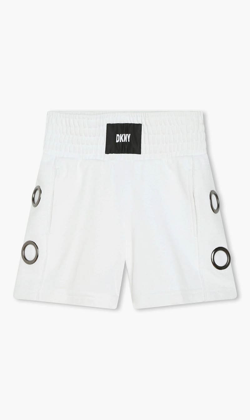 

Dkny White Eyelet Shorts for Girls | The Deal Outlet
