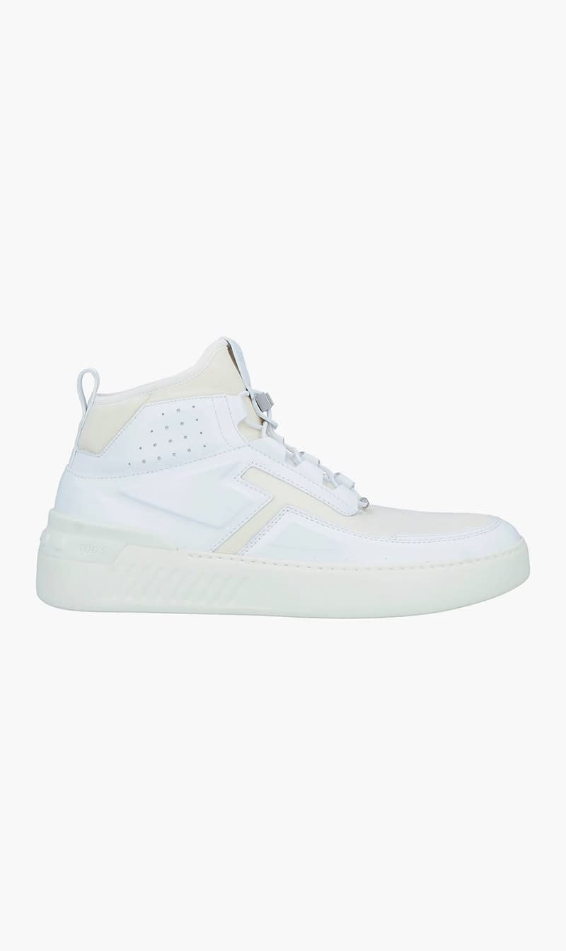 

Tod's White Mid Top Cassetta No Code 14c for Men | The Deal Outlet