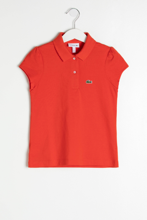 

LACOSTE Scalloped Collar Polo Shirt