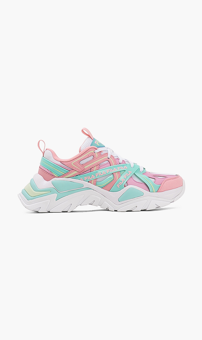 

Fila Pink Disruptor 2a Leather Sneakers for Women | The Deal Outlet