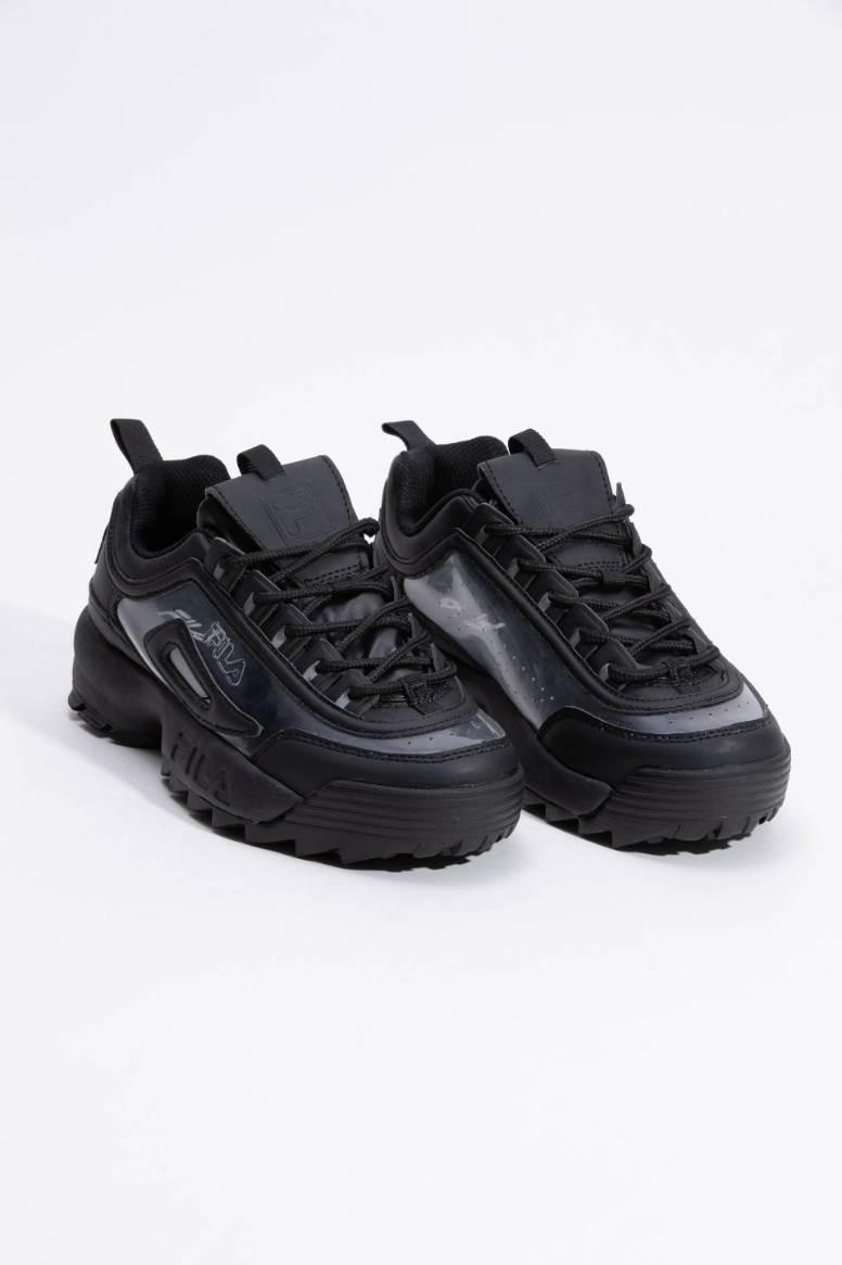 

Fila Disruptor Ii Clear Black Sneakers