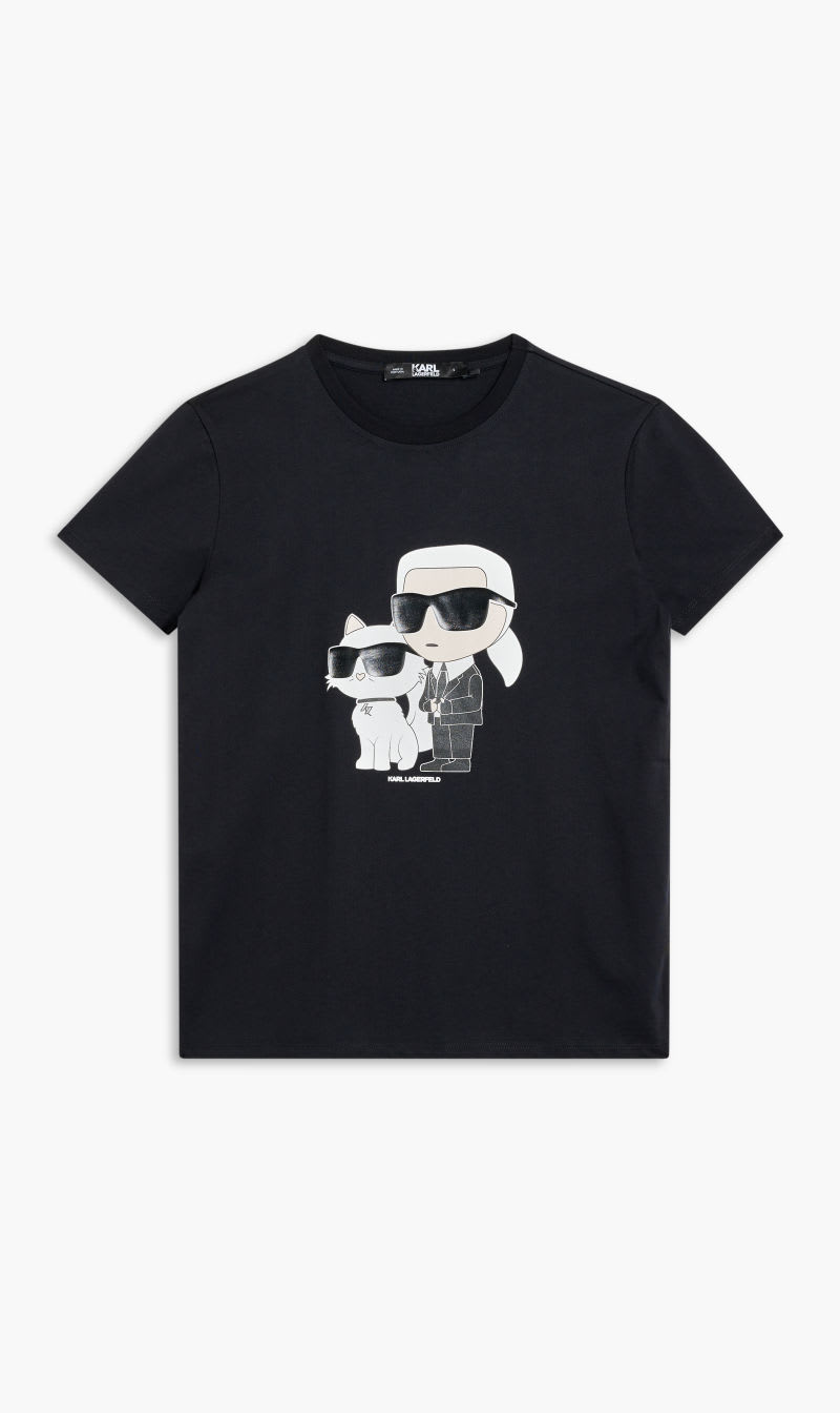 

Karl Lagerfeld Black Ikon T-shirt for Men | The Deal Outlet