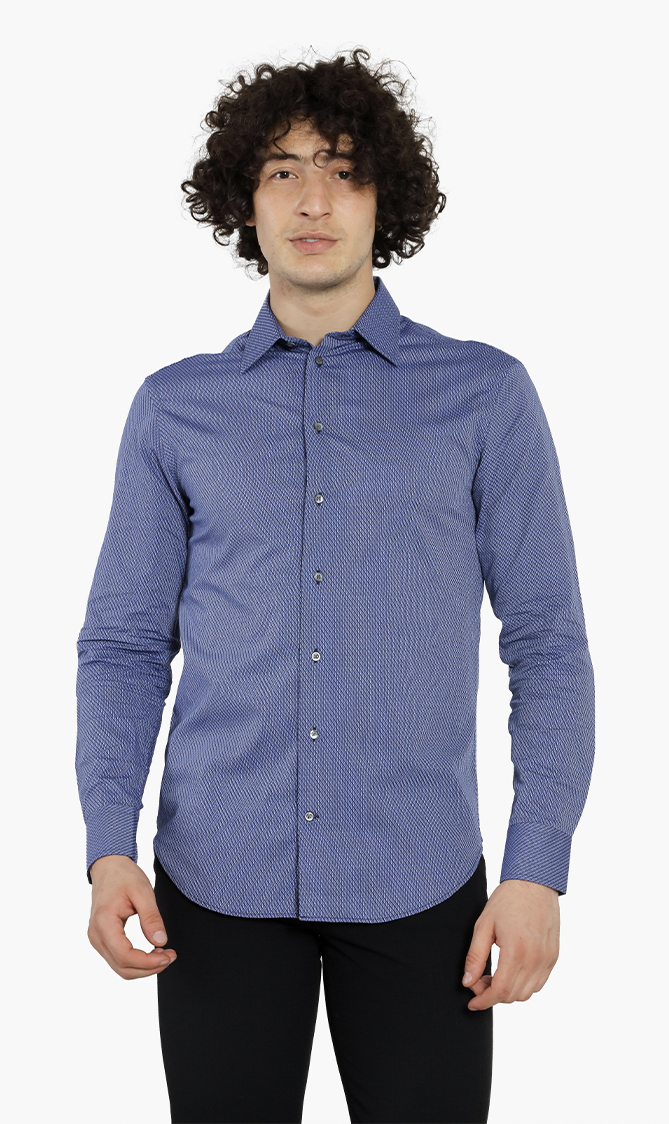 

Emporio Armani Modern Fit Long Sleeves Shirt