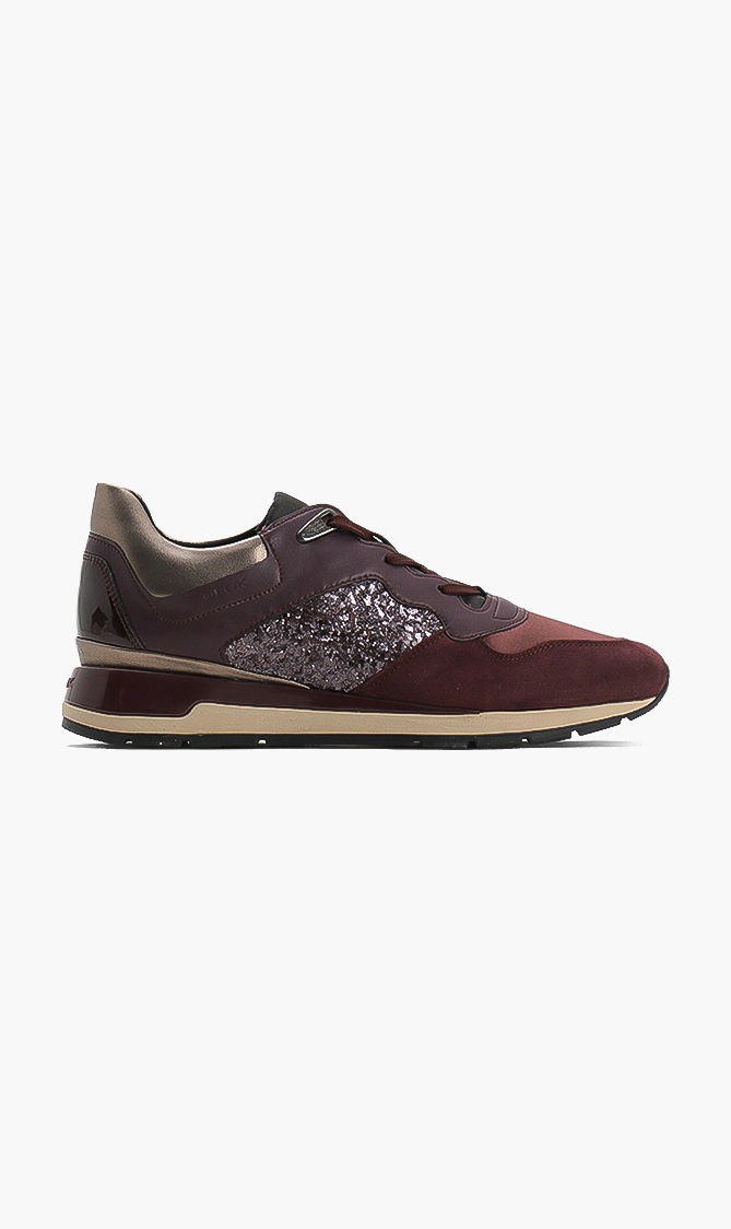 Geox Shahira Leather Sneakers