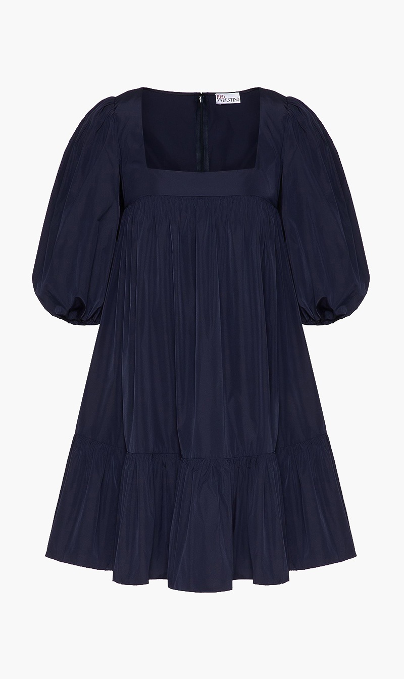 

Taffeta Dress, Blue