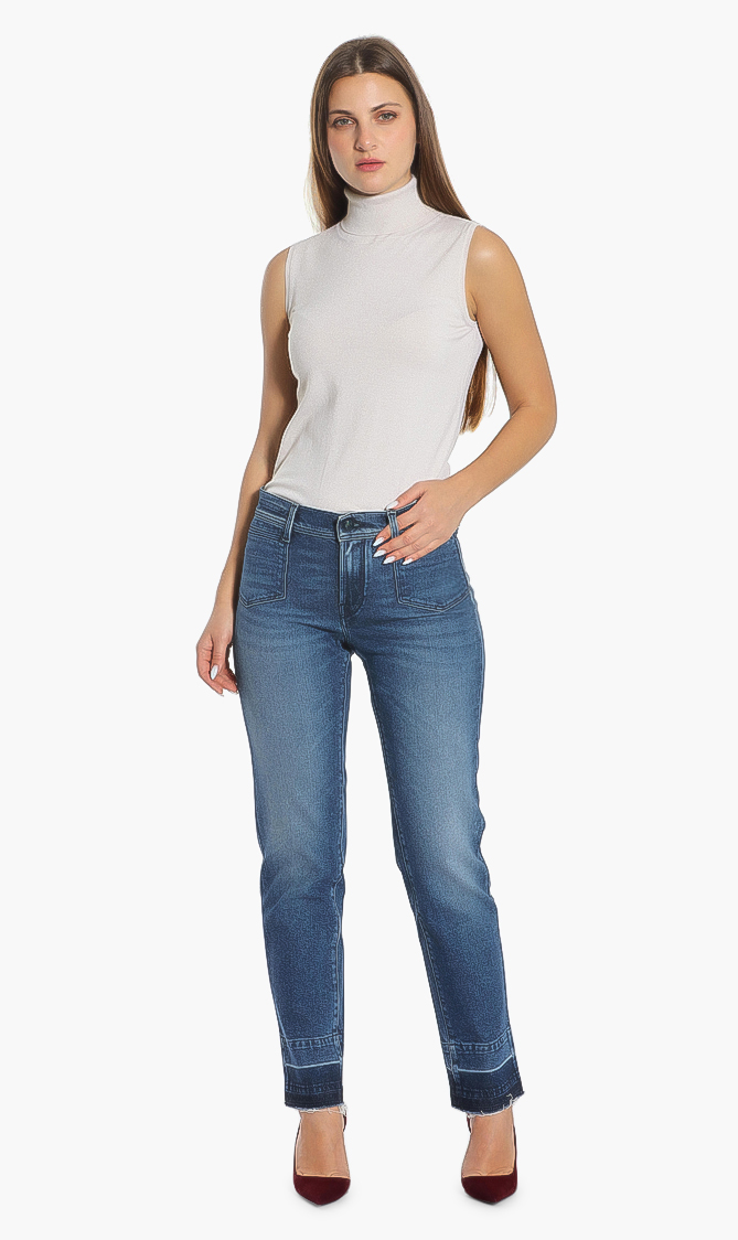

Francy Tailored Jeans, Blue