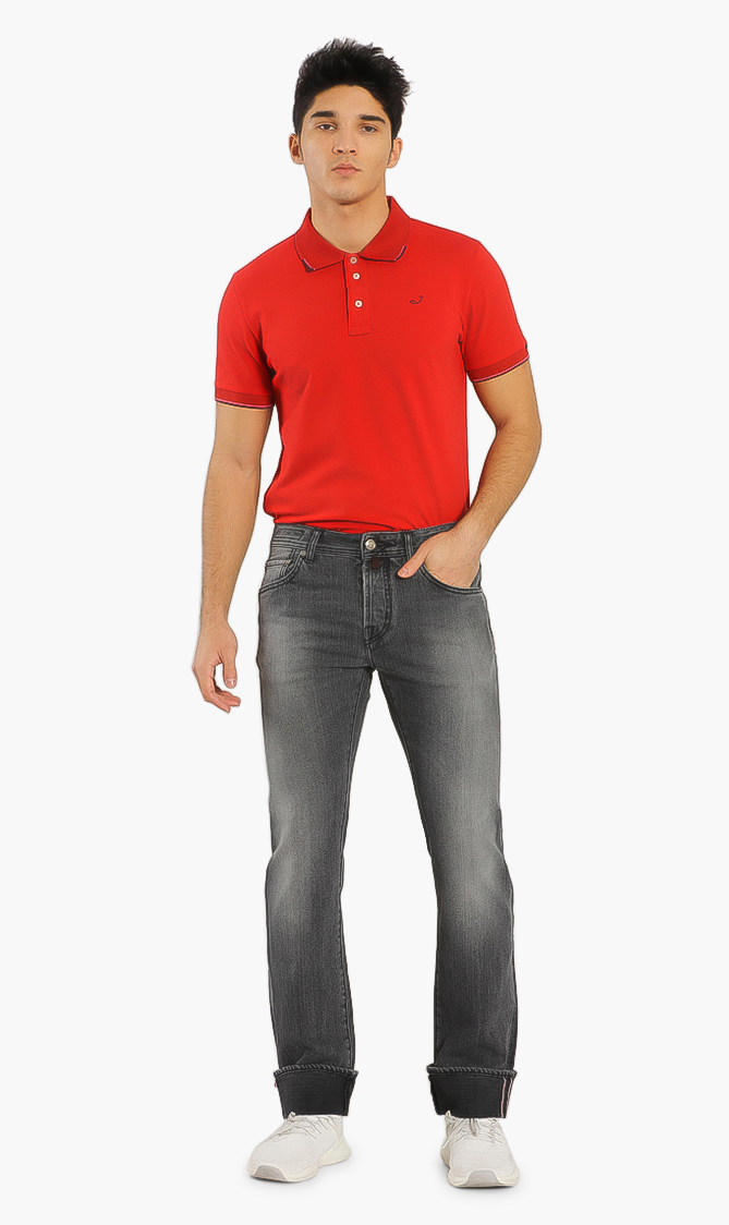 

Jacob Cohen Washed Tailored Jeans