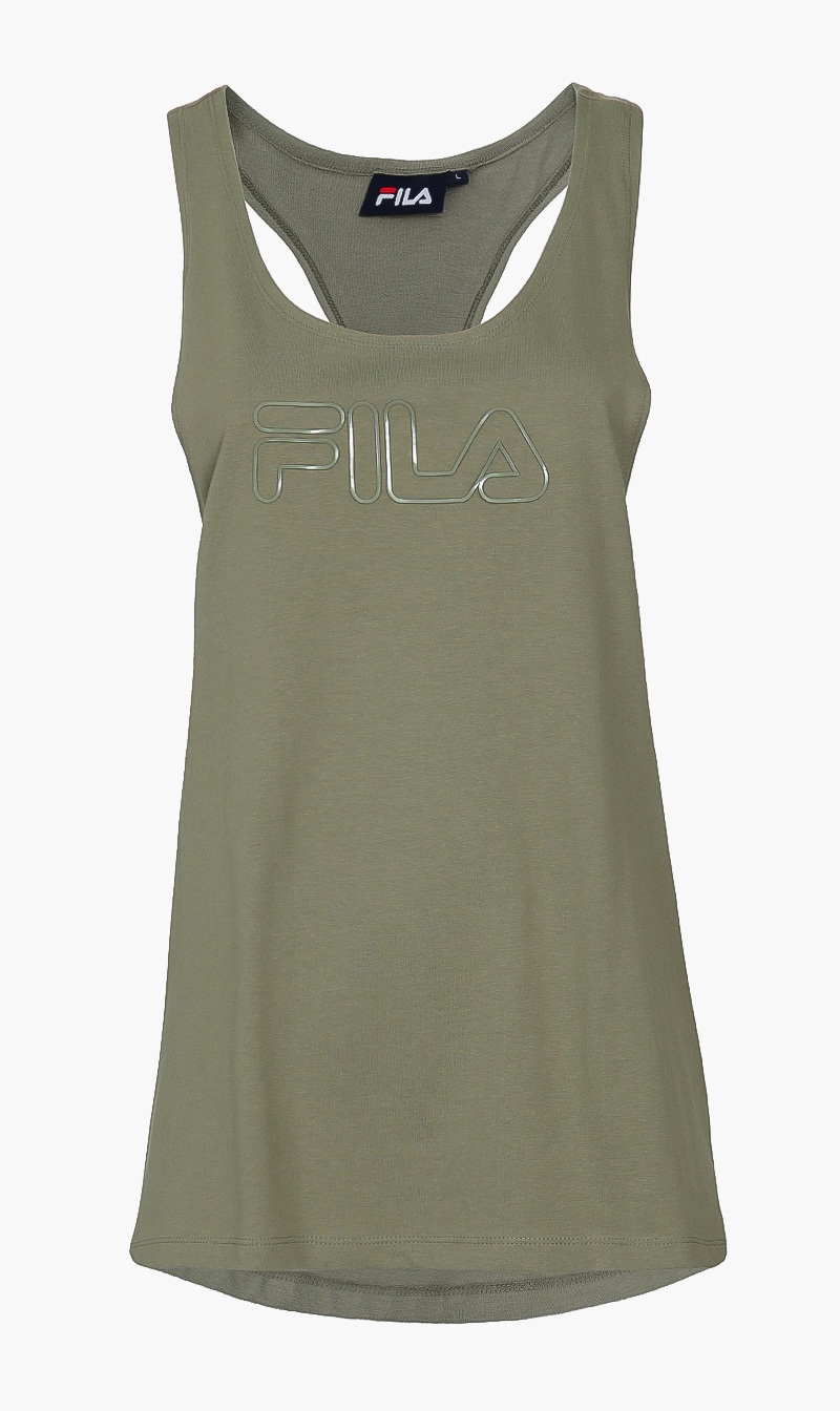 

Fila Green Quill Tank Top for Women | The Deal Outlet