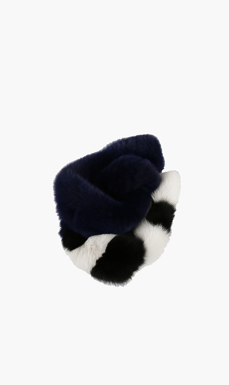 

Fox Scarf, Blue