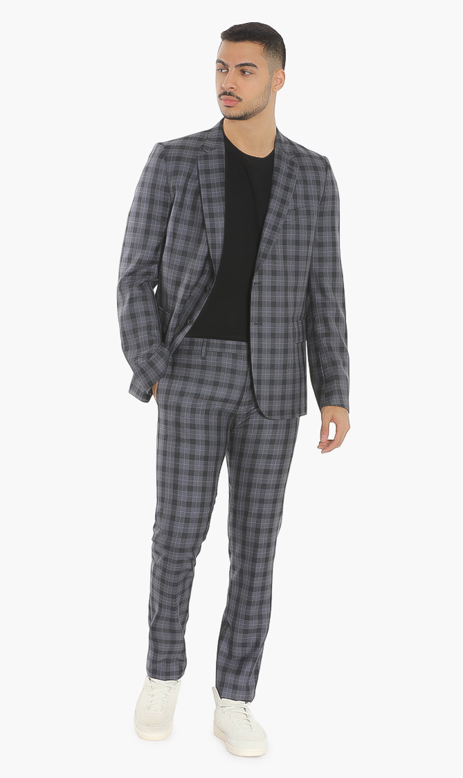 

Paul Smith Tailored Fit Checked Trouser