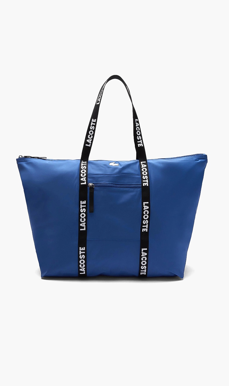 

Seasonal Blue Travel Bag