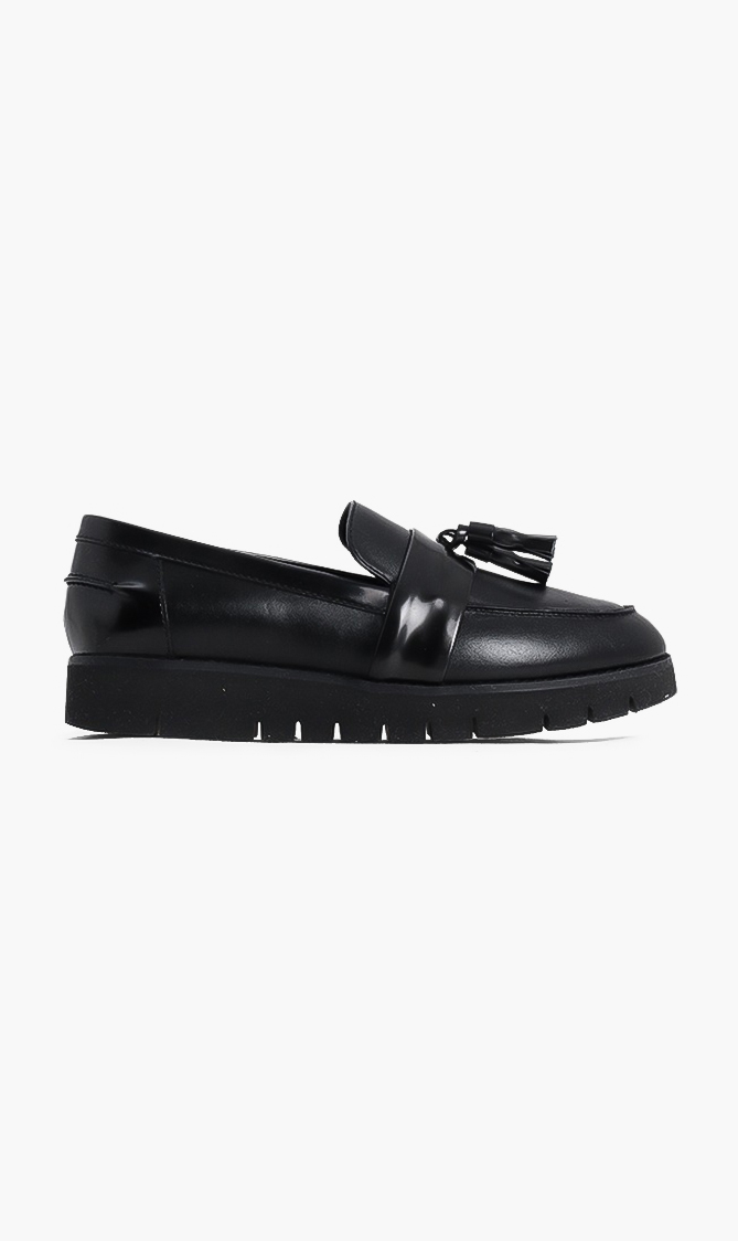 

Geox blenda tassel leather slip-on | the deal outlet, Black