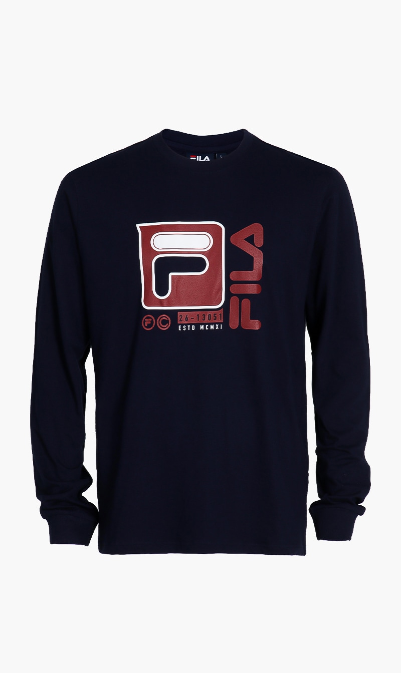 

Fila holden graphic t-shirt | the deal outlet, Blue