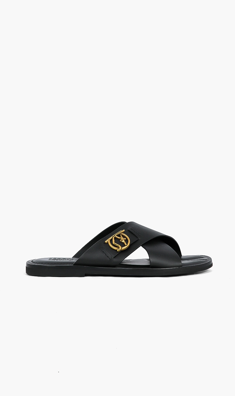 

Logan Sandals, Black