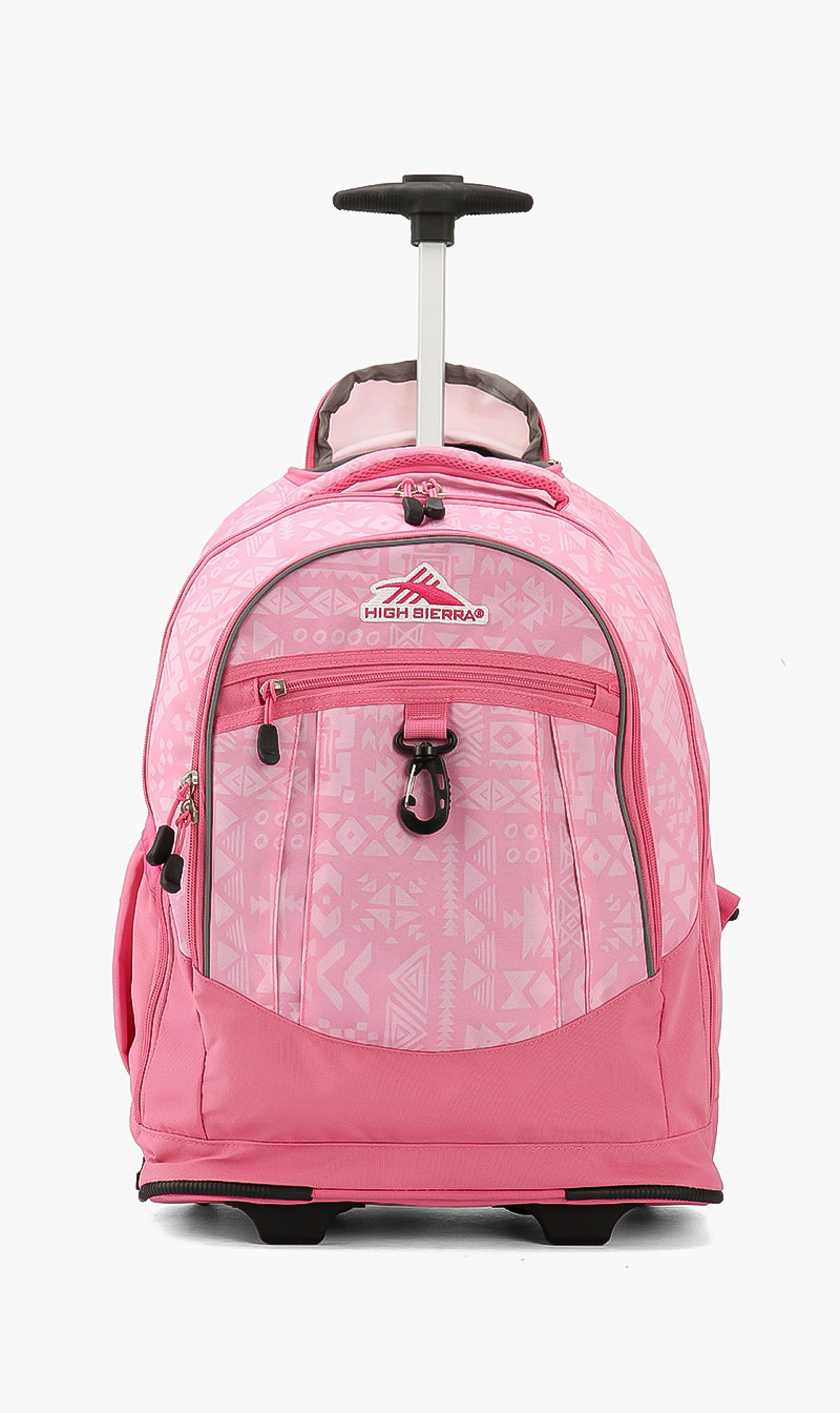

Brick Wheeled Backpack, Pink