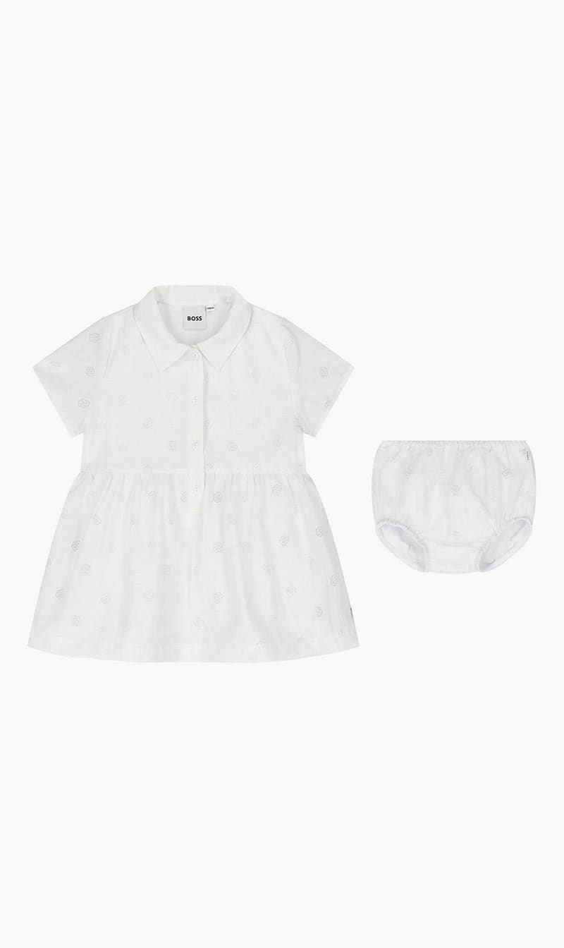 

Boss White Dress Bloomer for Girls | The Deal Outlet