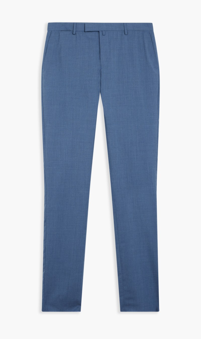 

Plain Wool Suit, Blue