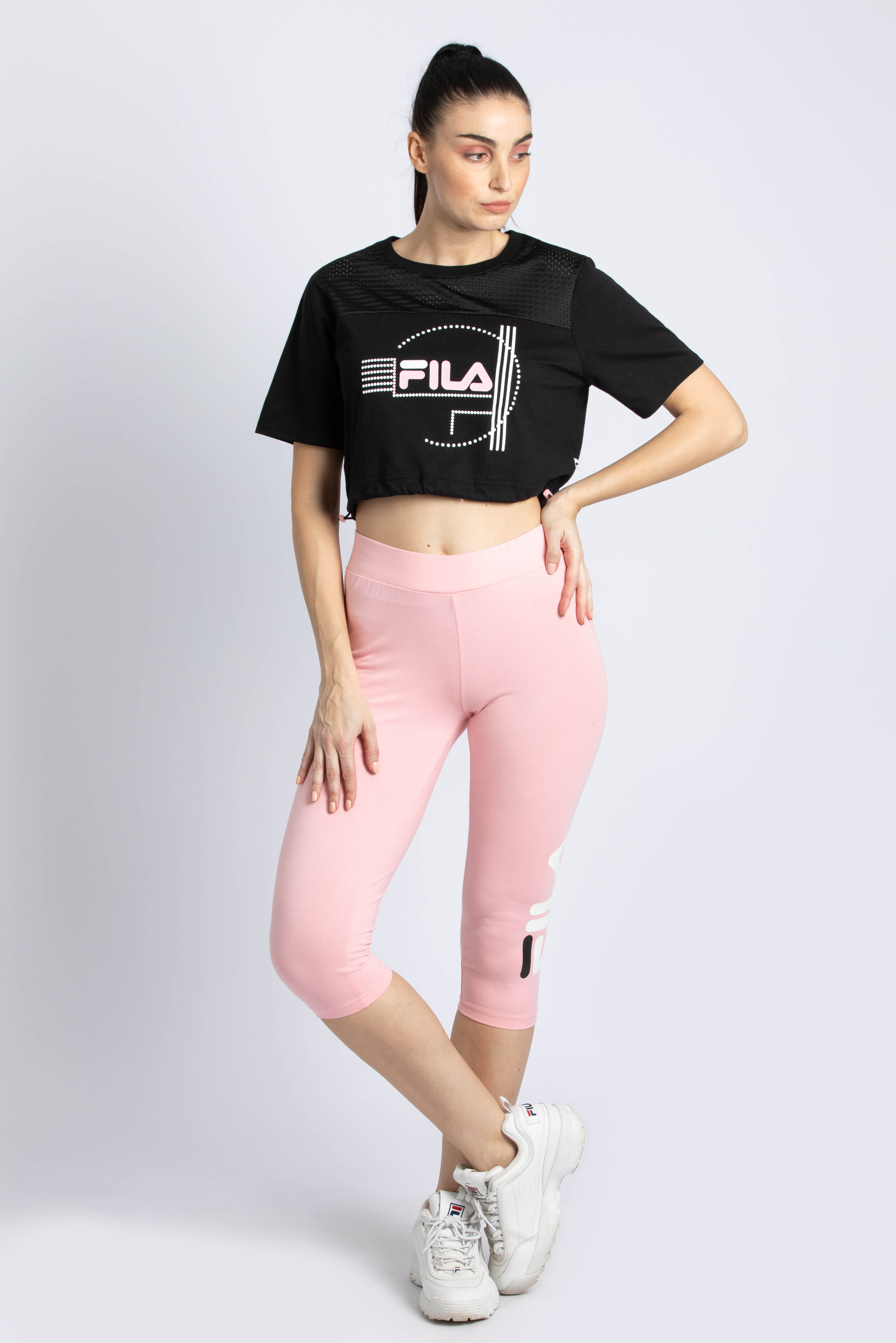 

Fila Berta Solid Capri Leggings