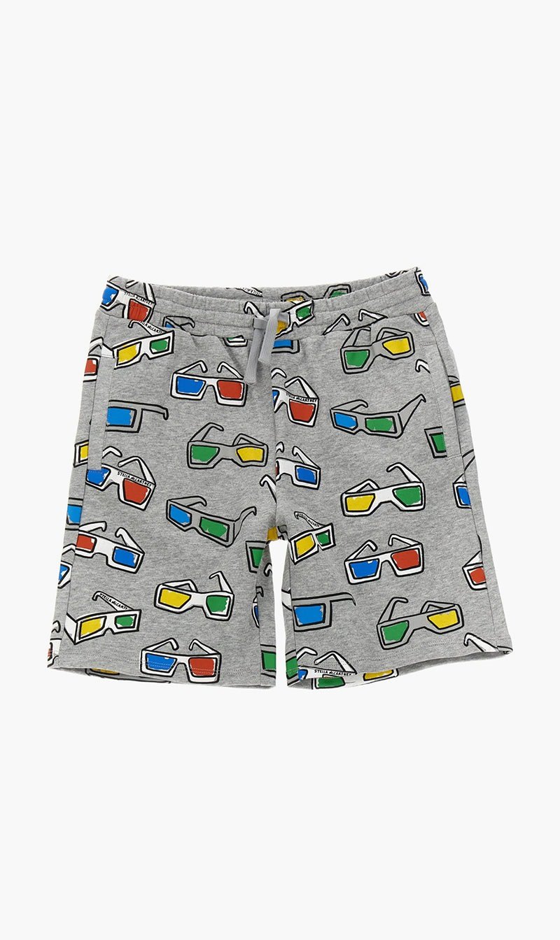 

Stella Mc Cartney Grey Jersey Shorts for Boys | The Deal Outlet