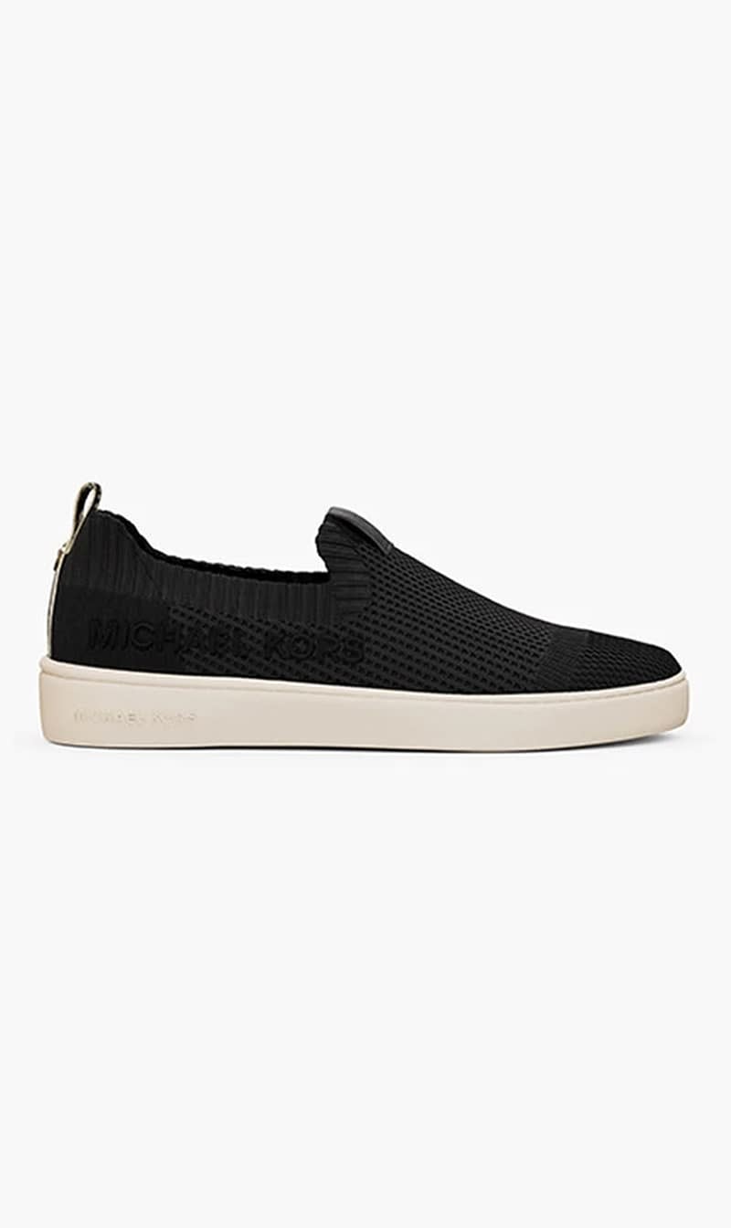 

Michael Kors Black Juno Knit Slip On for Women | The Deal Outlet