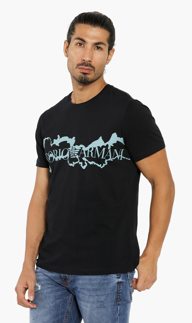 

Emporio Armani Logo Graphic T-shirt