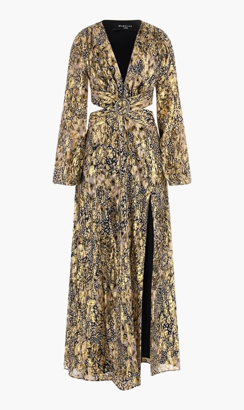 

Guess Brown Leopard Allure Dress for Women | The Deal Outlet