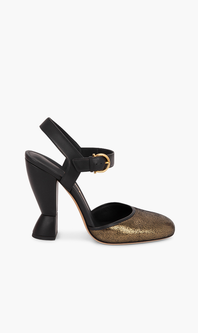 

SALVATORE FERRAGAMO Gazania Leather Sandals