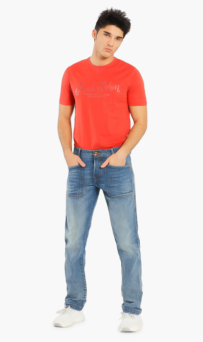 

Jacob Cohen Seaport Anchor Tailored Jeans