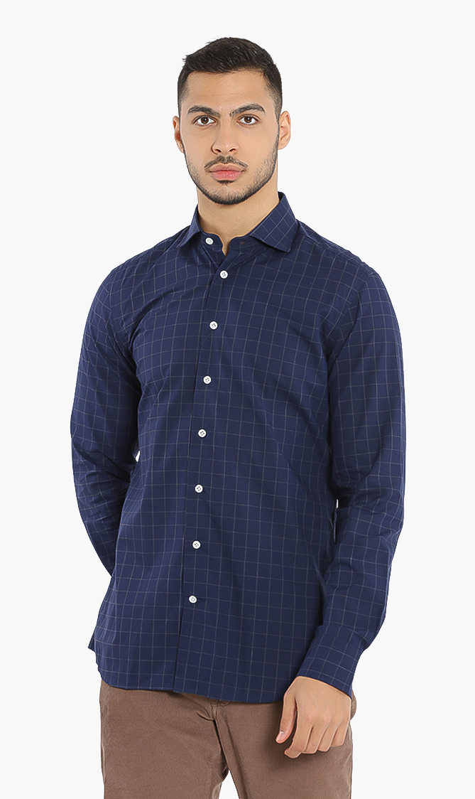 

Hackett London Chelsea Checks Slim Fit Shirt