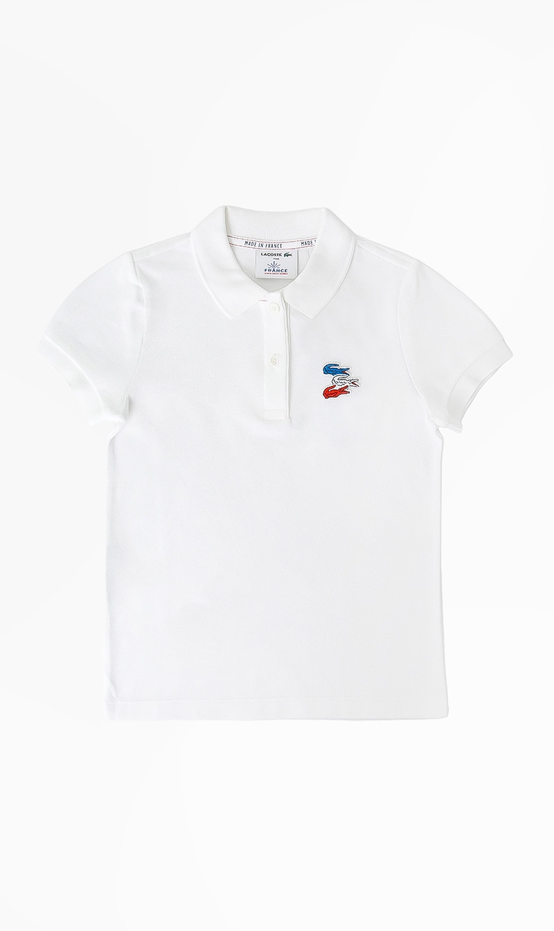 

Short Sleeve Polo, White