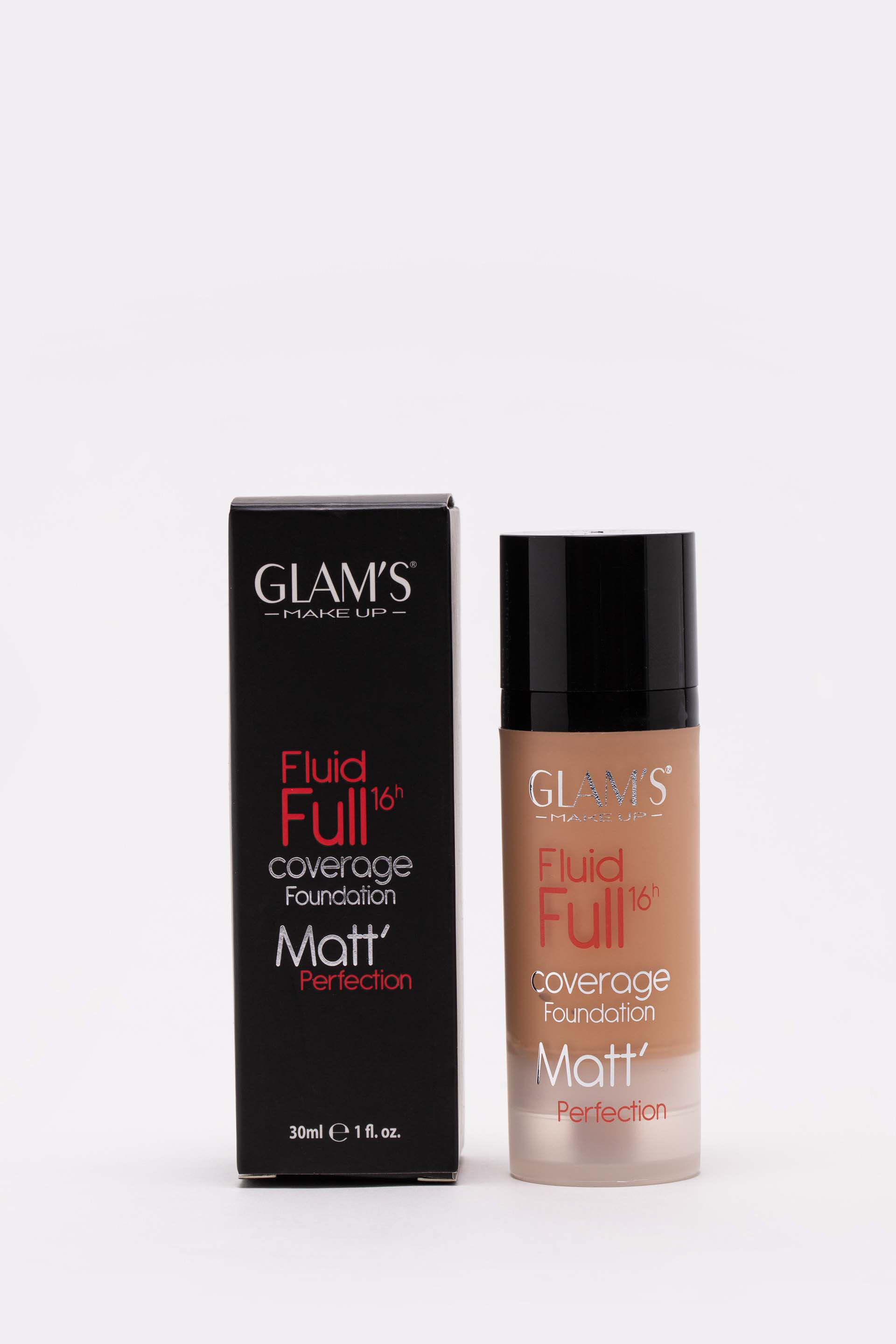 

Glam's Fluid Full 16h Coverage Foundation, Soft Honey 224