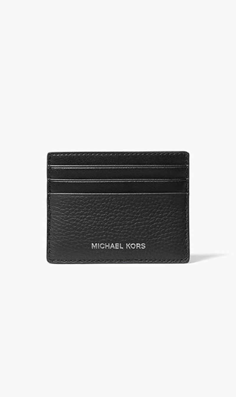 

Michael Kors Black Cooper Tall Card Case for Men | The Deal Outlet