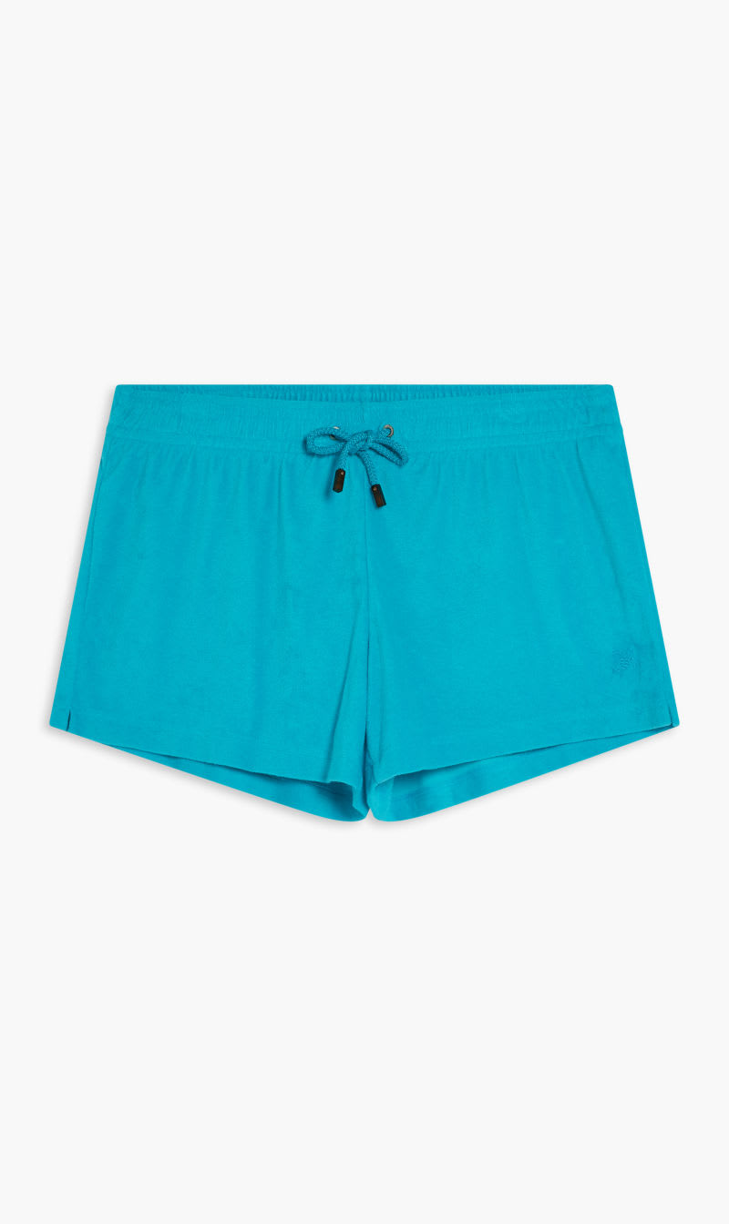 

Vilebrequin Blue Solid Shorts for Women | The Deal Outlet