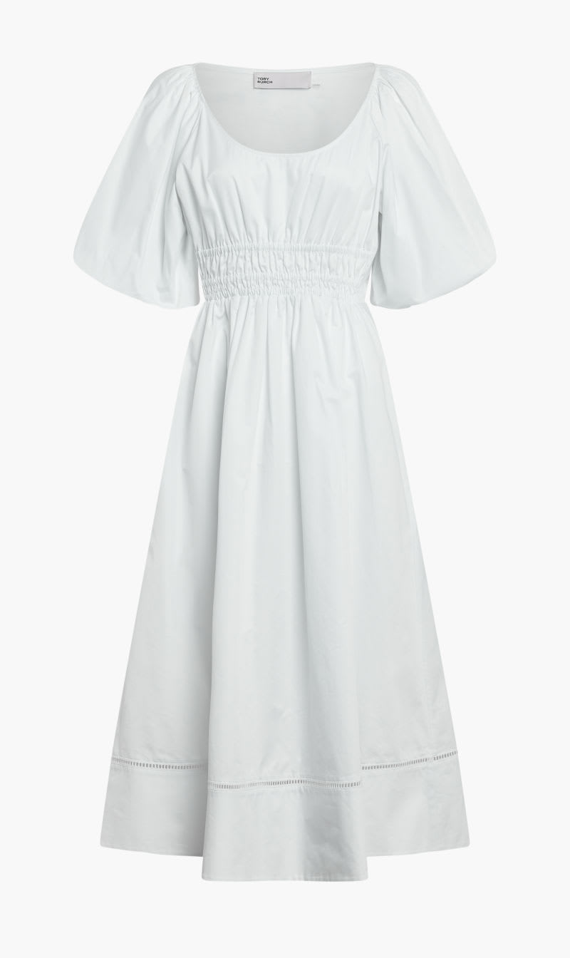 

Tory Burch White Scoop-neck Dress for Women | The Deal Outlet