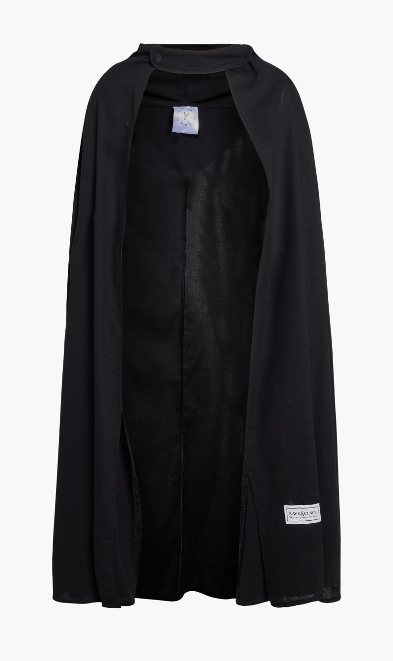 

Raveclave Black Hanging Poncho | The Deal Outlet