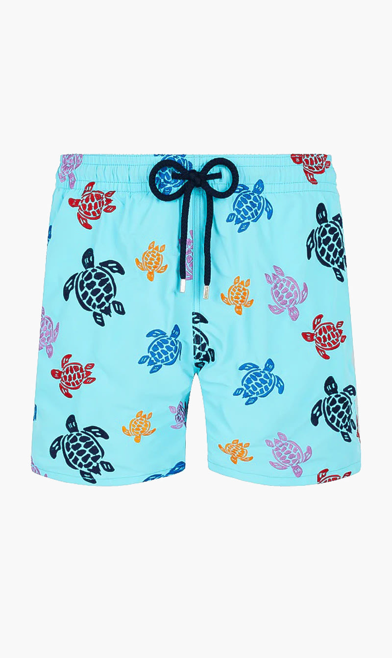 

Vilebrequin Blue Turtle Printed Shorts for Men | The Deal Outlet