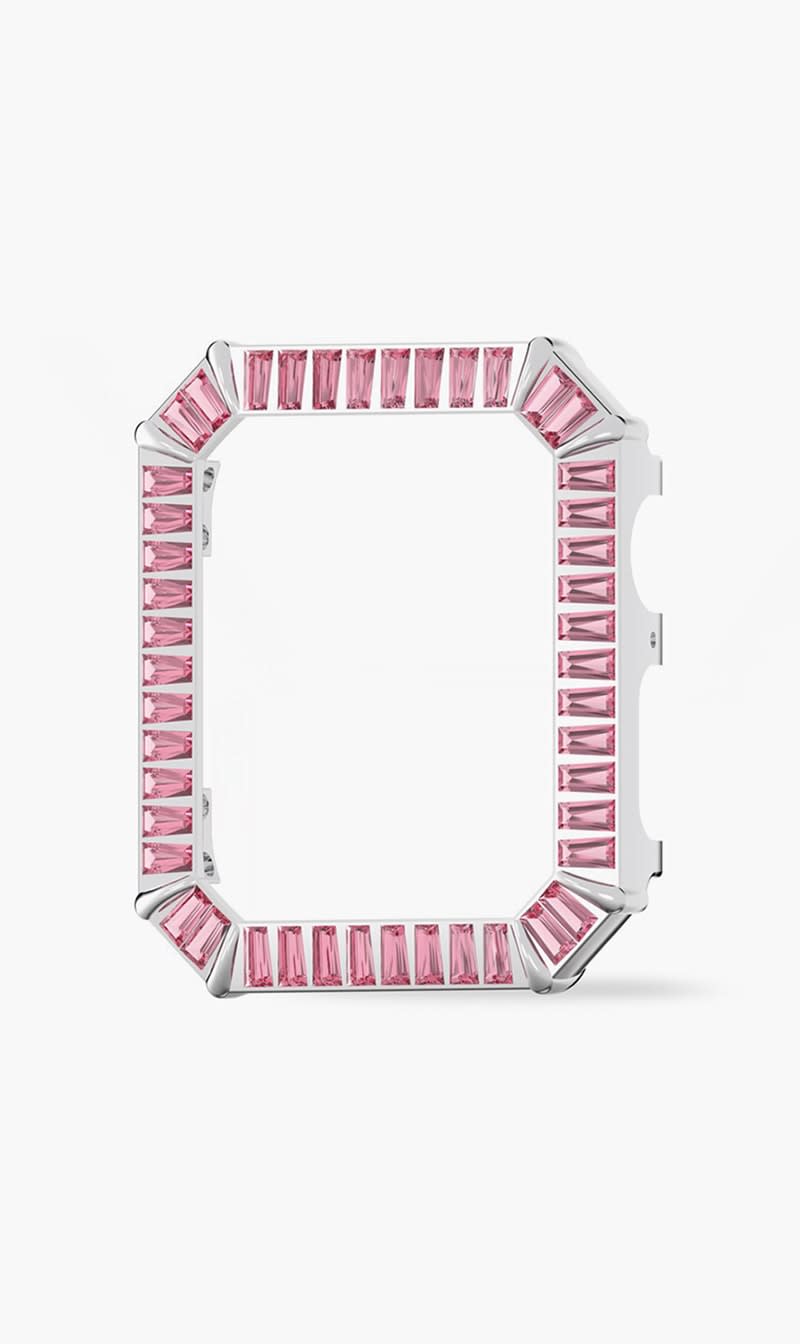 

Swarovski Silver Smart Watch Apple Case for Women | The Deal Outlet
