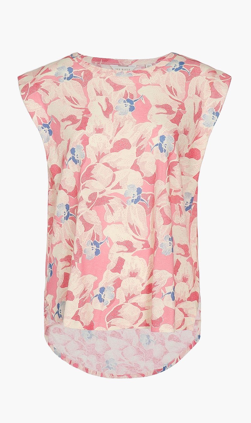 

Shoulder Pad Linen Tee